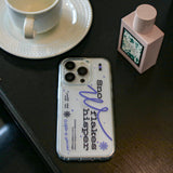 【MADE】(2type) スノーバイオレットジェリーフォーンケース