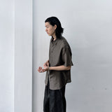 Relaxed Plissé Shirt