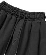 P. Basic cross bermuda Pants _ Dark gray 