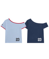 Kitsch Star One Shoulder T-shirt - 2COLOR