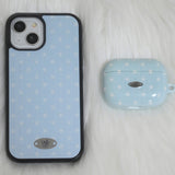[MADE] snug dot airpods case (blue)