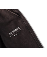 OC AQ Washed Wide Bermuda Sweat Shorts (Black)