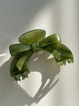 Arch ribbon hair clip (8color)