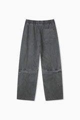 Ash pigment vintage cargo pants