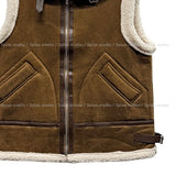 Luge One Buckle Mustang Vest