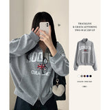 Dove Crack Two Way Track Zip-Up