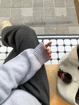 [MADE] ENTOL VELOUR WIDE PANTS