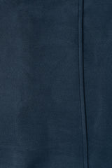 Suede mini skirt_navy