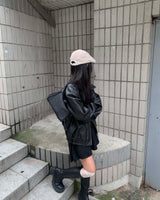 コーデュロイハンチングキャップ
