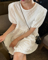 【MADE】Puff mini dress