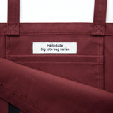 Big tote bag - Burgundy