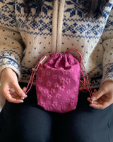Floral mini bag PINK