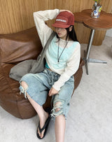 Benon Summer See-through Knit
