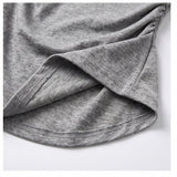 リエル カウル グラフィック レイヤード Tシャツ