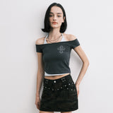 agクロスTシャツ (dark grey)