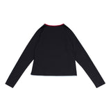 ANOTHER POINT リンガーロングスリーブTシャツ（レディース）_SYF1TS52BK