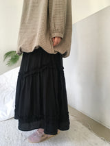 Frill tiered skirt