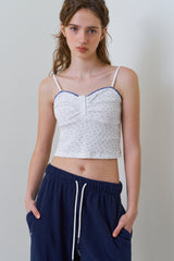 Daisy sleeveless top