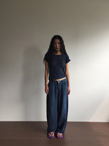 Epi Hooded Striped Denim (1color)