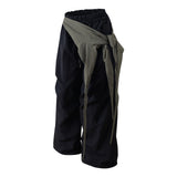 Wrap Drape Wide Pants 232469293