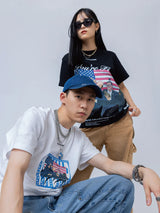 "D.T.セキュリティフェイルジャー” Tシャツ (ブラック)