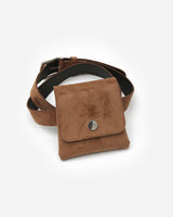 Grass suede belt bag