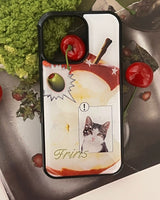 アップルキャットエポキシフォンケース