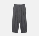Pleddy Stripe Back Banding Wide Slacks (2color)