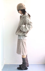 More cross checkered skirt