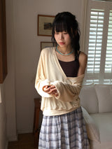 Tecto Summer V-Neck Loose-Fit Knit