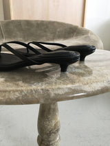 Soft curve flip heel