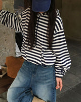 Fiction Stripe Hoodie