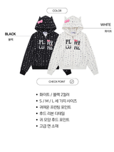 Sweetie Girl Hood Sweat Zip-Up