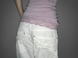 anemone flower ribbon pt(2 color) 