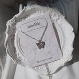 Little Butterfly Semi Choker Necklace