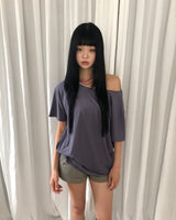 ルピュバッククロスショートスリーブTシャツ
