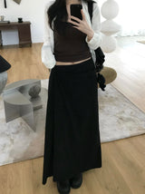 Slash linen round cardigan (4 colors)