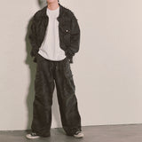 grunge camouflage jacket_charcoal