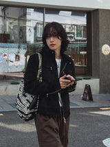 Jeep Biker Suede Jacket