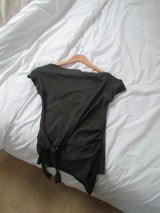 ワンオフラップTシャツ