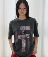 ダメージフィアレスTシャツ (チャコール) F26QB050