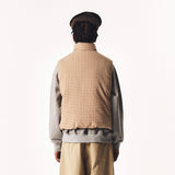CHECKERED DOWN VEST