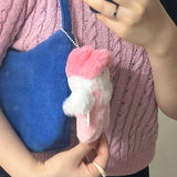 [MADE] Cats like pink - key ring