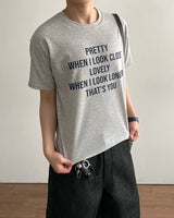 Prit Crop Printing Short Sleeve Tee 3C