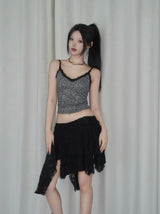 Bohemian lace skirt