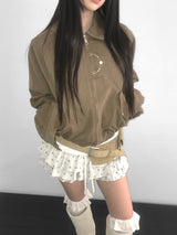 virginia suede blouson 
