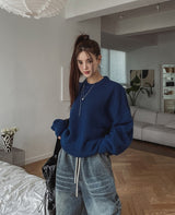 STAY Basic Round Warmer Knitwear