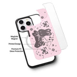 スティッチ ピクセル ドットMagSafe iPhone Galaxy Case