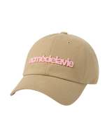 26SS FELT APPLIQUE BASIC BALL CAP