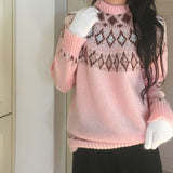 Somv Gold Pendant Angora Finger Gloves